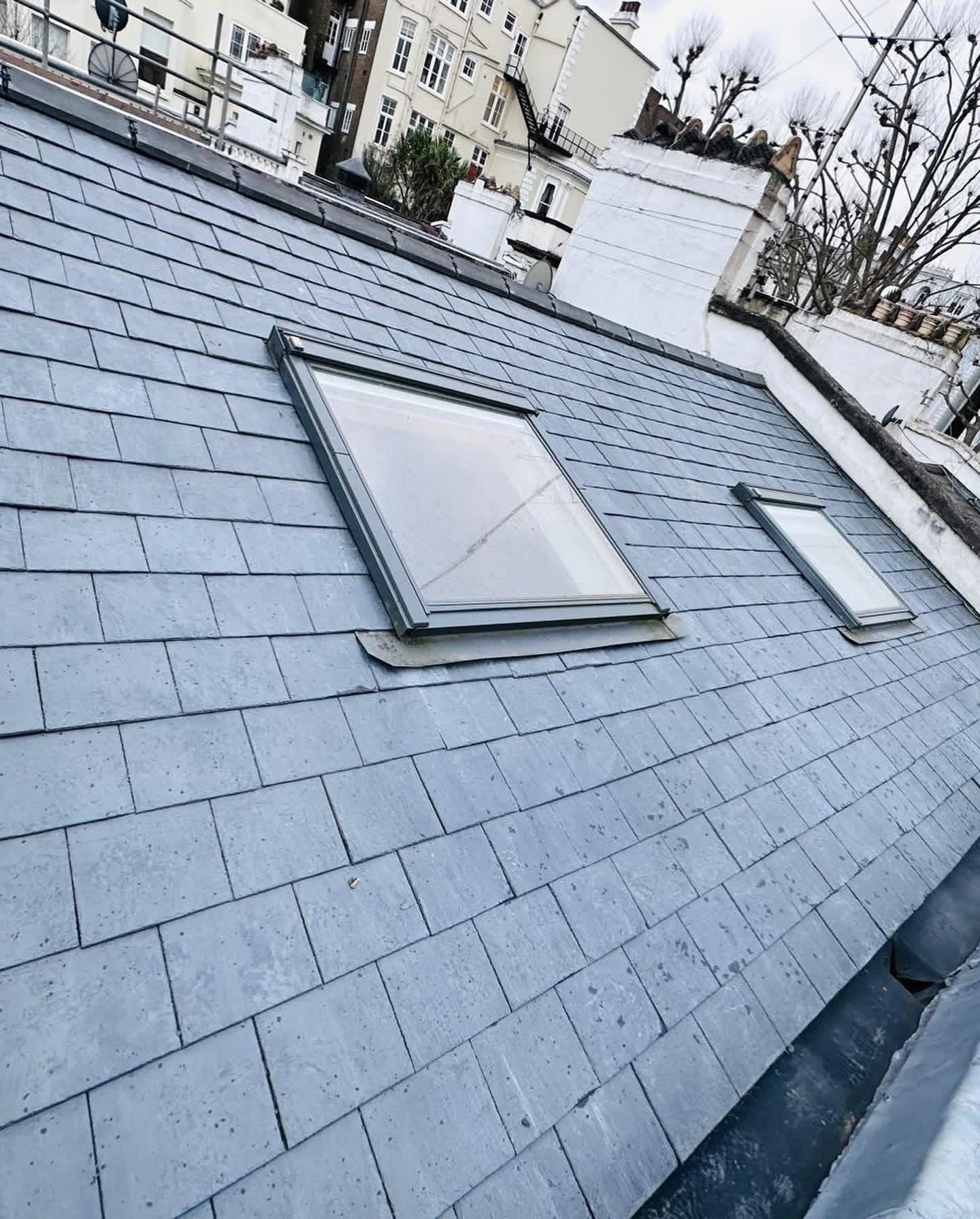 Building maintenance work