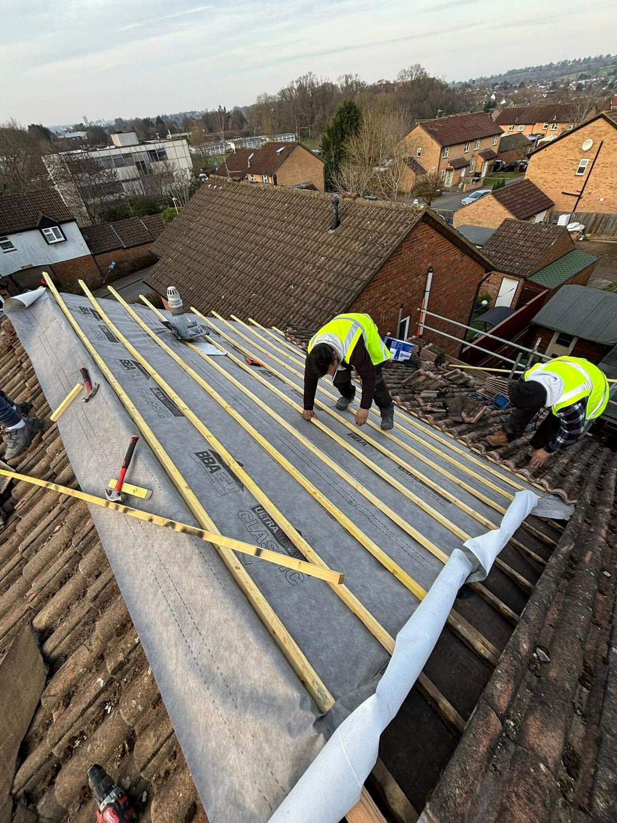 High-quality roof replacement